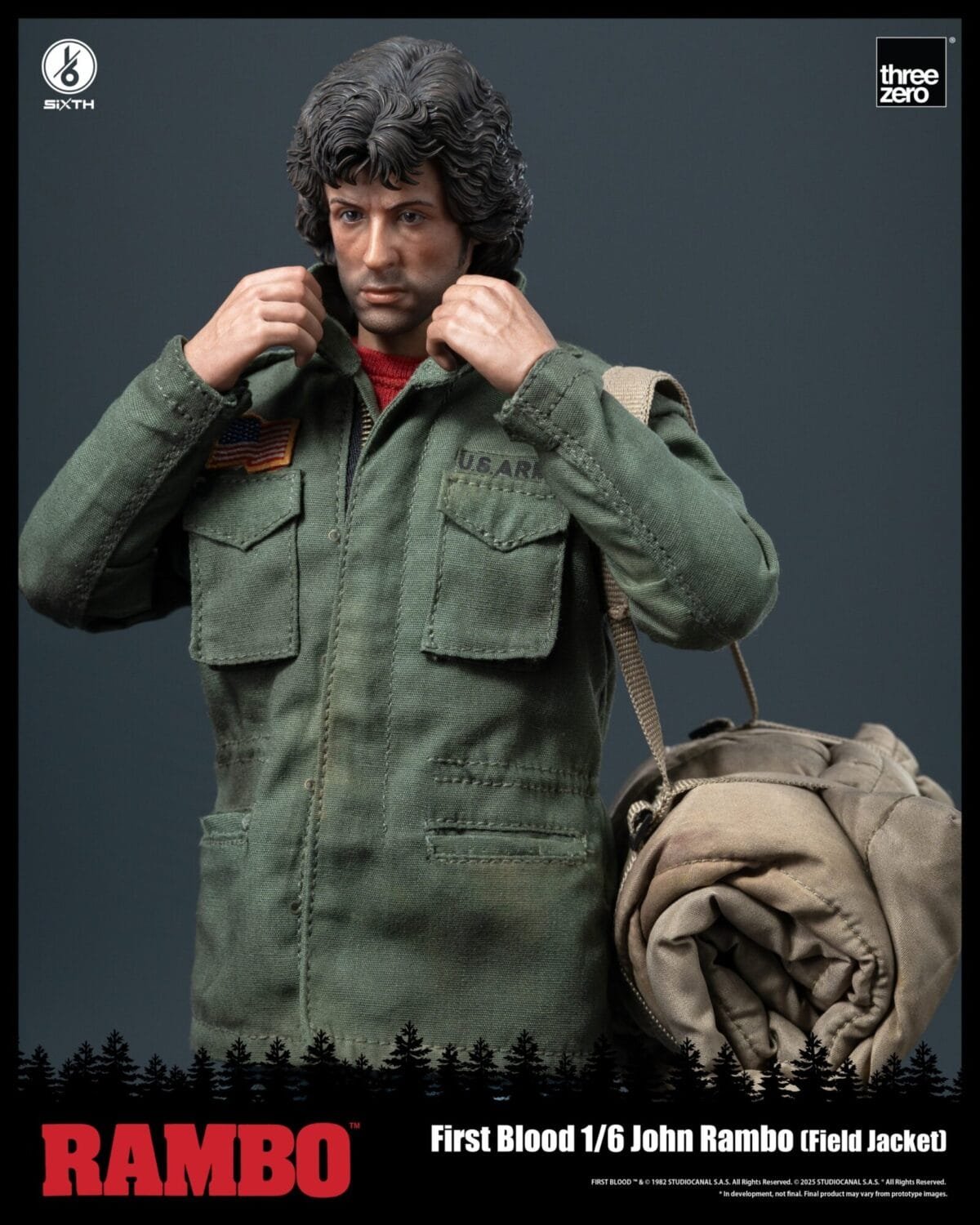 SIXTH First Blood 1 6 John Rambo Field Jacket 07 scaled