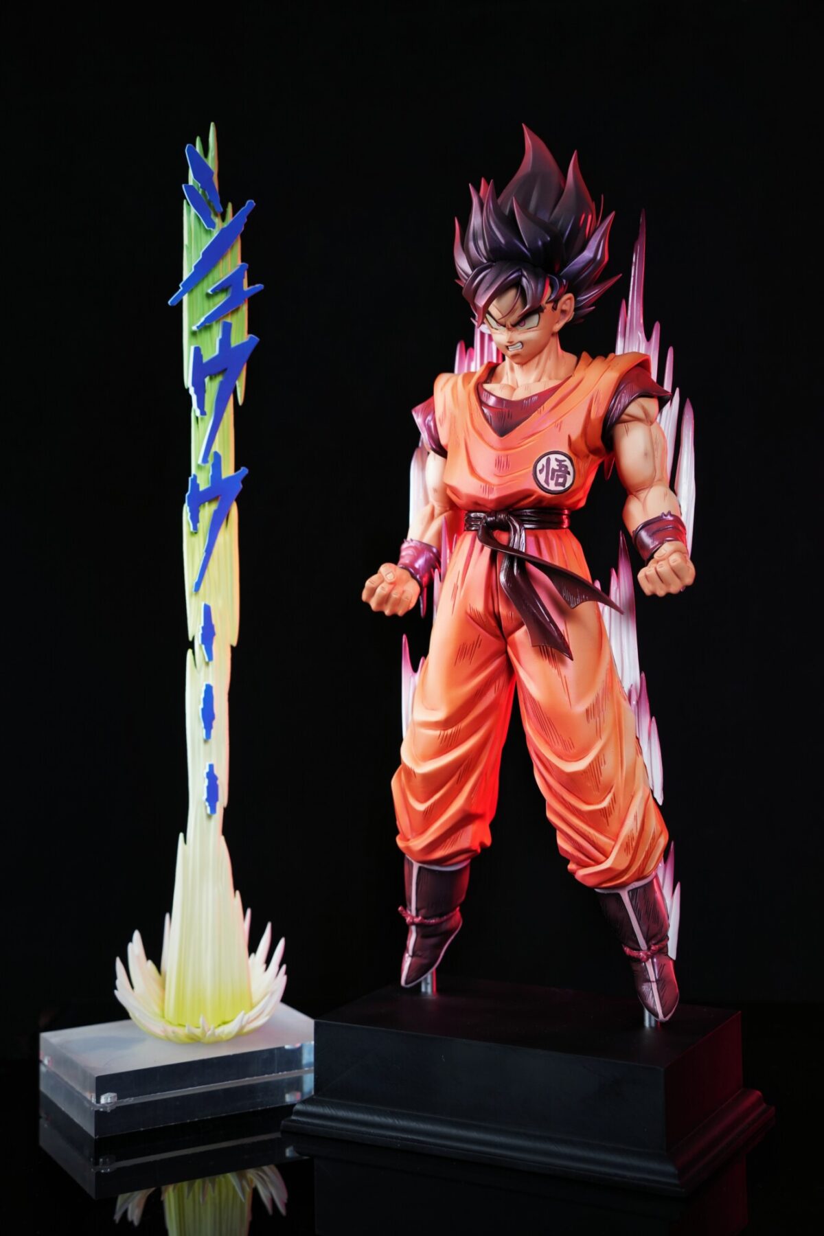 son goku kaioken dragon ball z juannxjackie msp estatua resina1