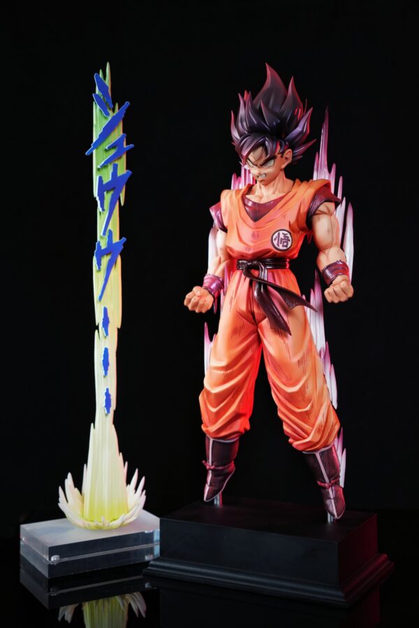 son goku kaioken dragon ball z juannxjackie msp estatua resina1