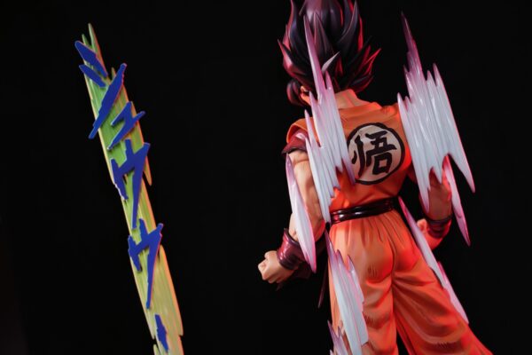 son goku kaioken dragon ball z juannxjackie msp estatua resina3