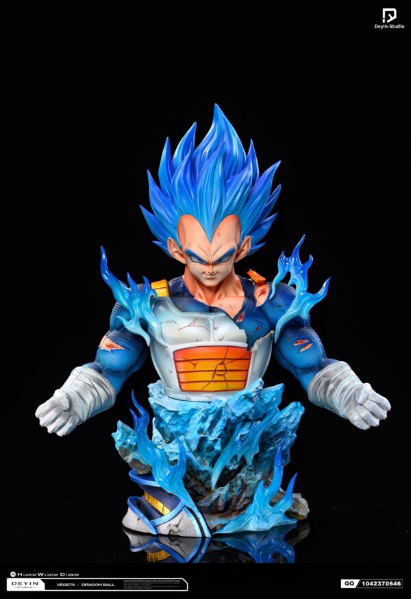 deyin studio dragon ball z vegeta blue escala 1 6 estatua premium yardratshop5