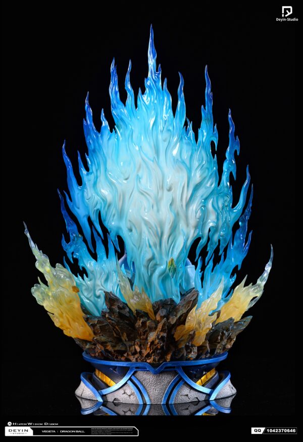 deyin studio dragon ball z vegeta blue escala 1 6 estatua premium yardratshop6
