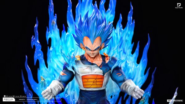 deyin studio dragon ball z vegeta blue escala 1 6 estatua premium yardratshop7