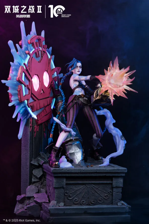 Jinx 1/4 Arcane | Estatua Oficial Infinity Studio – League of