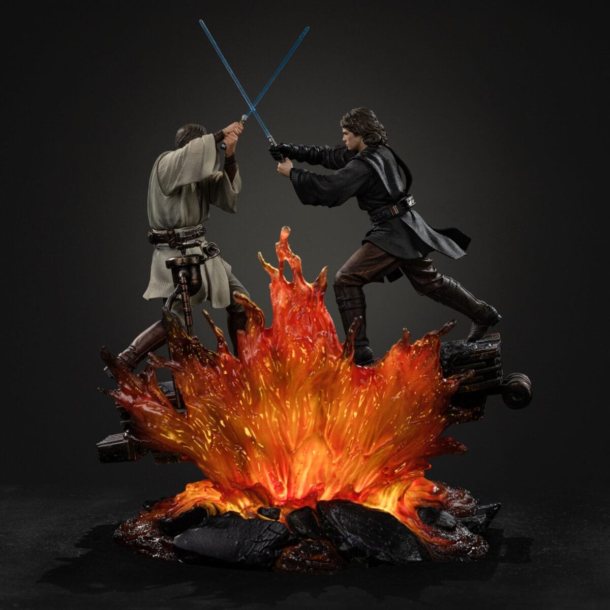 Anakin Vs Obi Wan 1 10 Deluxe 04