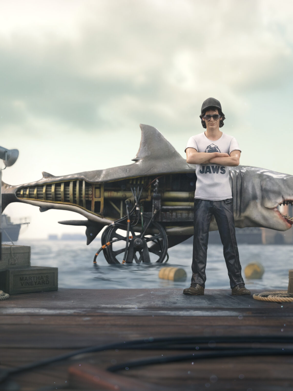 Jaws and Steven Spielberg 1 10 Comp