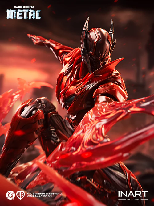 INART Batman The Red Death 1 6 scale DC licensed figure with lifelike armor and battle ready pose