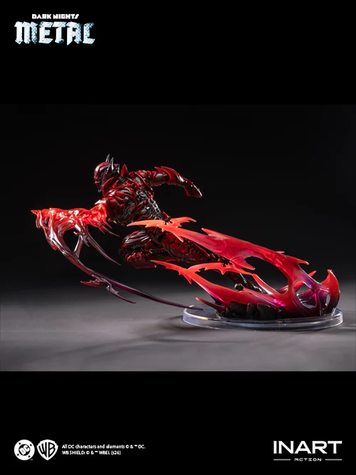 inart batman the red death action figure designed with articulated joints supporting expressive pose variety