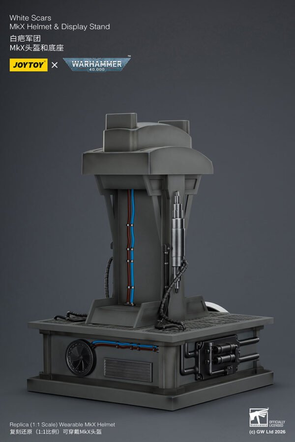 White Scars MkX Helmet Display Stand12