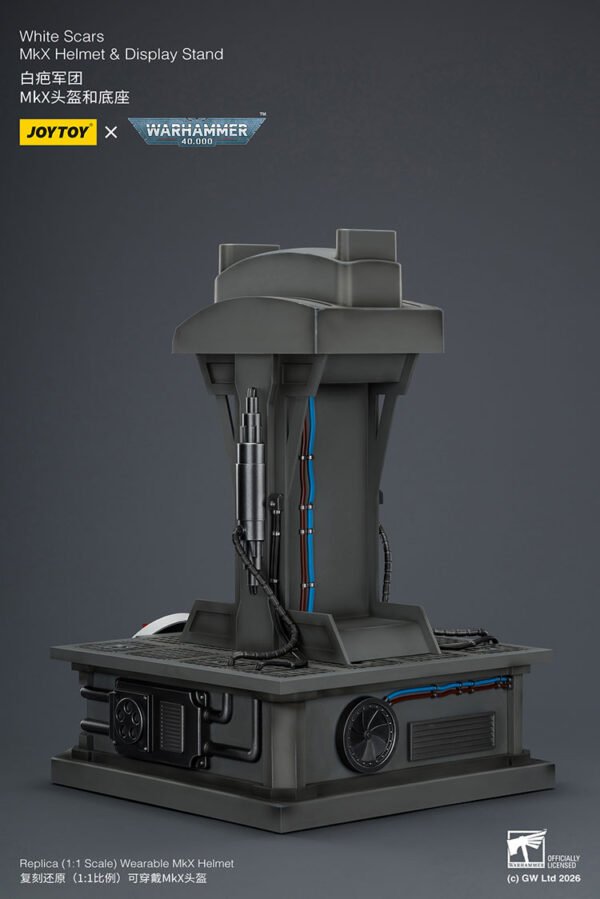 White Scars MkX Helmet Display Stand13