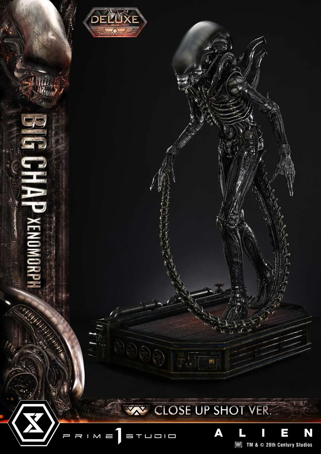 Prime 1 Studio Big Chap Xenomorph 1/3 – Estatua de resina Alien