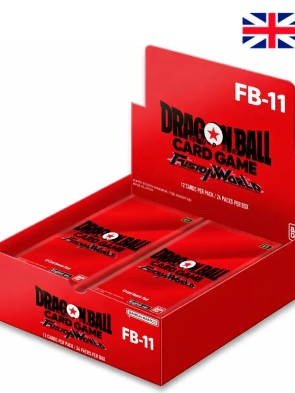 booster box display fb 11 24 sobres ingles dbscg fusion world