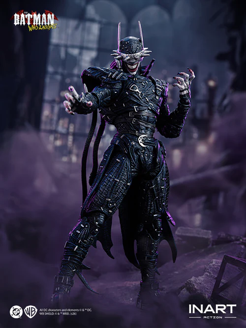 inart the batman who laughs action figure includes adjustable joints