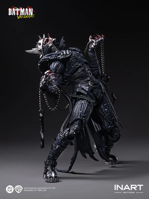 inart the batman who laughs action figure presents sharp sculpt details and adjustable joints for dynamic scenes