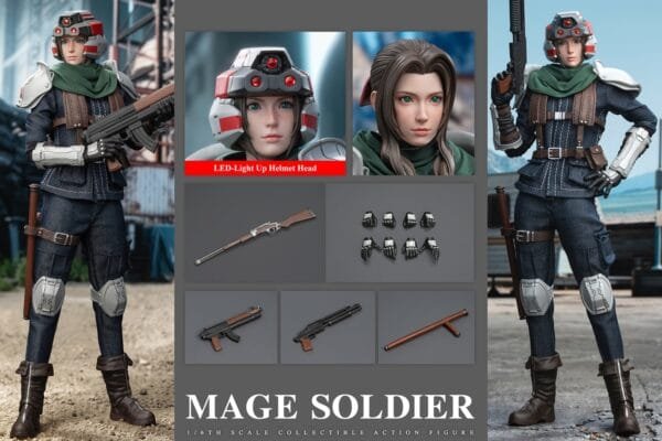 Toys Battalion - Final Fantasy VII Remake - Aerith Soldier (TB031) - Image 15