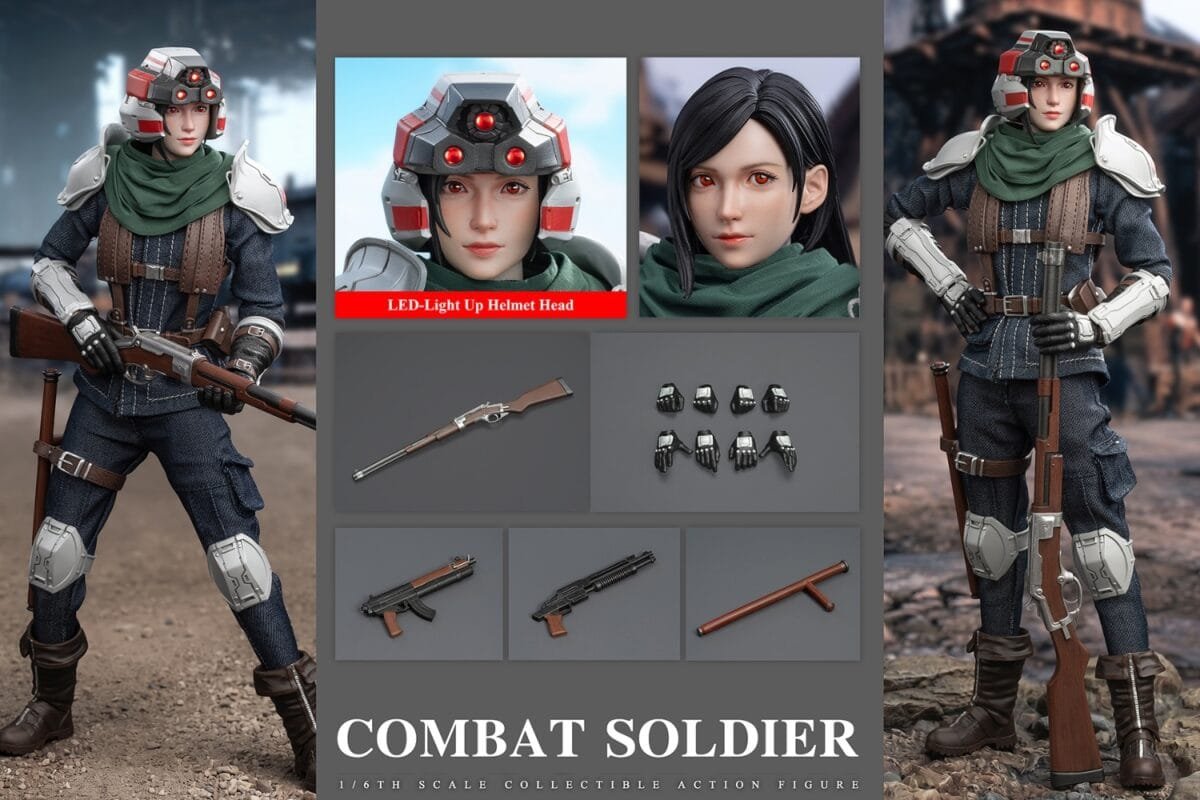 Toys Battalion - Final Fantasy VII Remake - Tifa Soldier (TB032) - Imagen 14