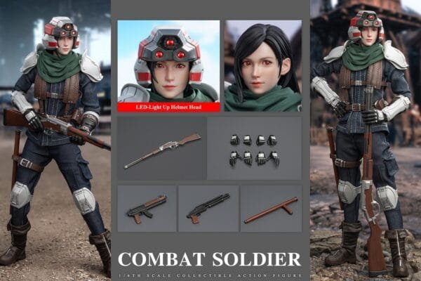 Toys Battalion - Final Fantasy VII Remake - Tifa Soldier (TB032) - Imagen 14