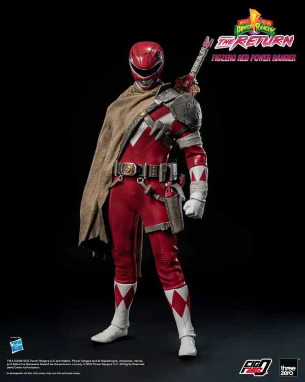 Mighty Morphin Power Rangers The Return FigZero 1 6 Red Power Ranger extra image1