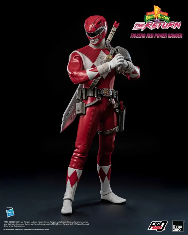 Mighty Morphin Power Rangers The Return FigZero 1 6 Red Power Ranger extra image11
