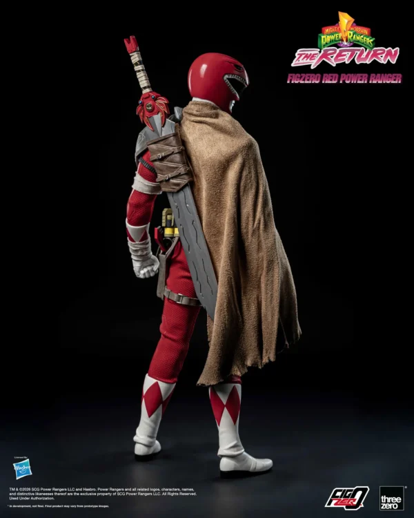 Mighty Morphin Power Rangers The Return FigZero 1 6 Red Power Ranger extra image2