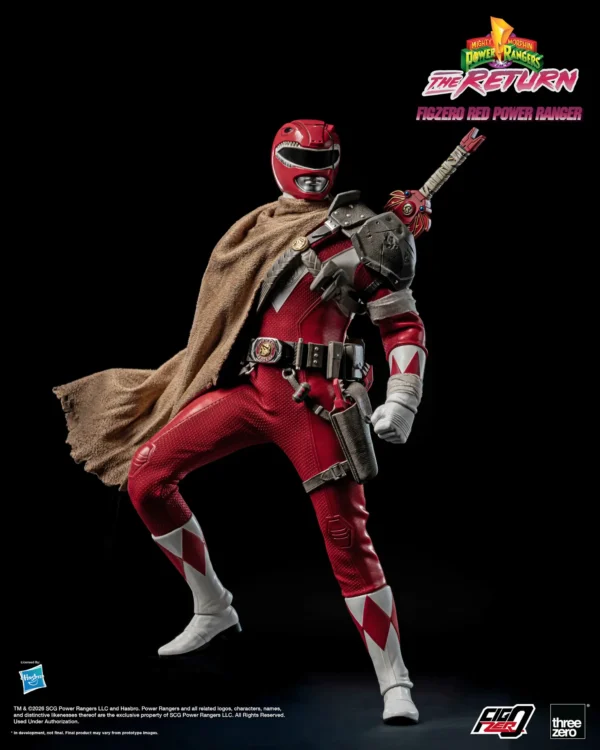 Mighty Morphin Power Rangers The Return FigZero 1 6 Red Power Ranger extra image3
