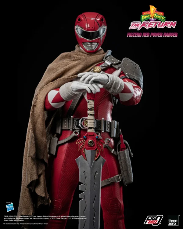 Mighty Morphin Power Rangers The Return FigZero 1 6 Red Power Ranger extra image8