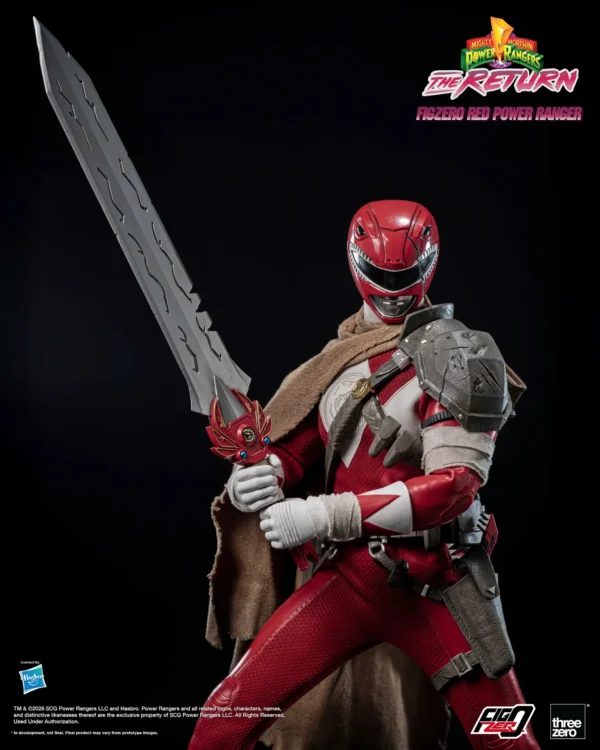 Mighty Morphin Power Rangers The Return FigZero 1 6 Red Power Ranger extra image9