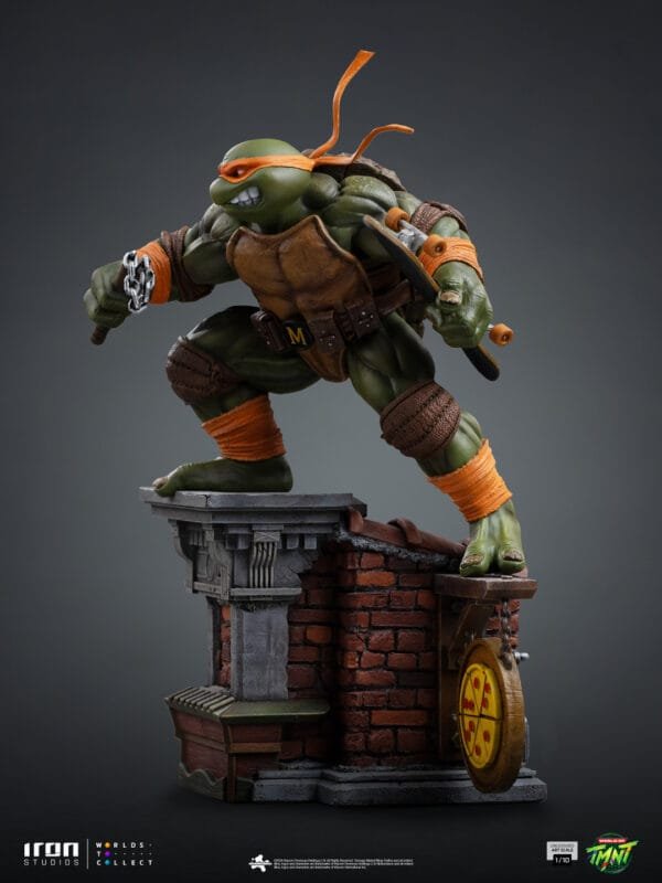 TMNT MICHELANGELO 1 10 COMICS 2