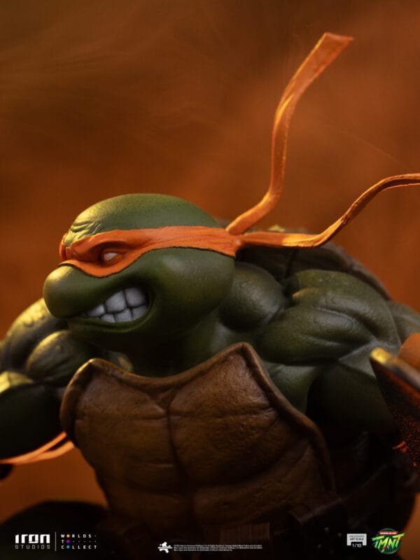 TMNT MICHELANGELO 1 10 DETAIL 1