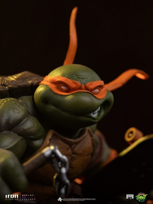 TMNT MICHELANGELO 1 10 DETAIL 4