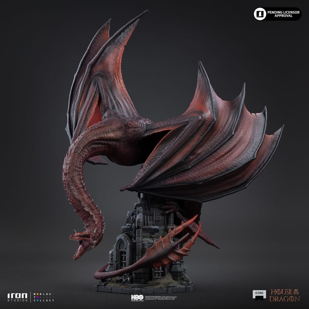 Iron Studios - House of the Dragon - Caraxes - Imagen 4