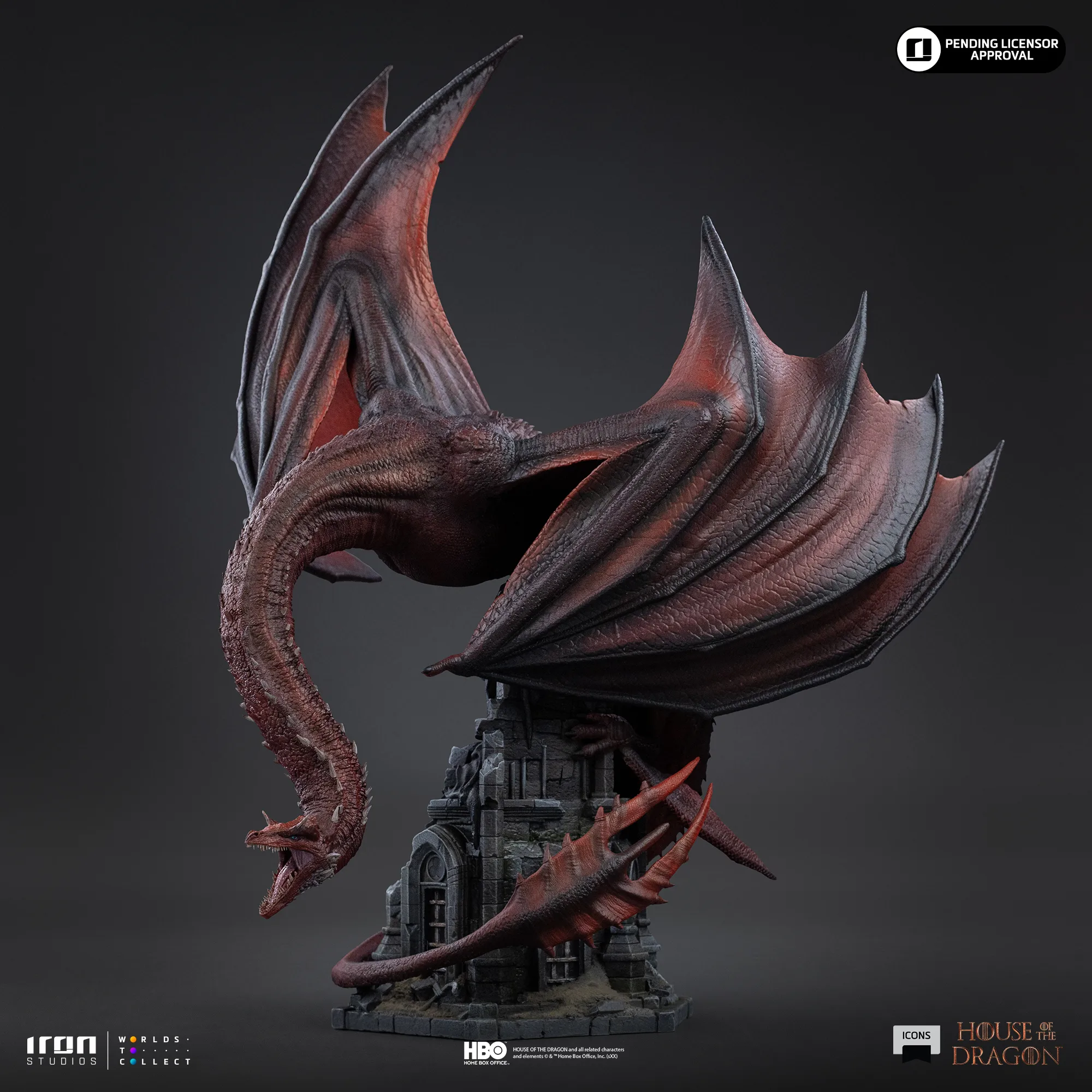 Iron Studios - House of the Dragon - Caraxes - Imagen 4