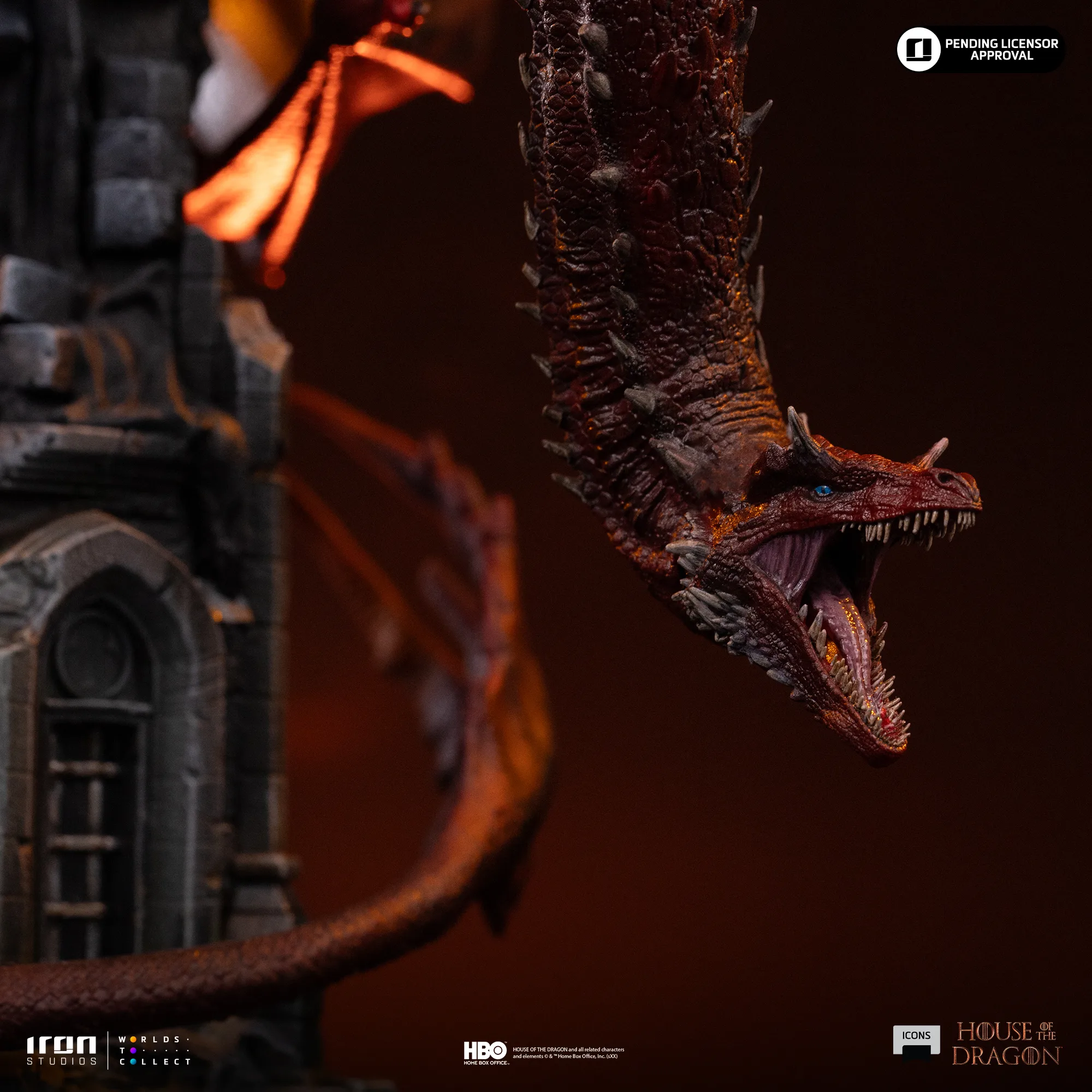 Iron Studios - House of the Dragon - Caraxes - Imagen 5