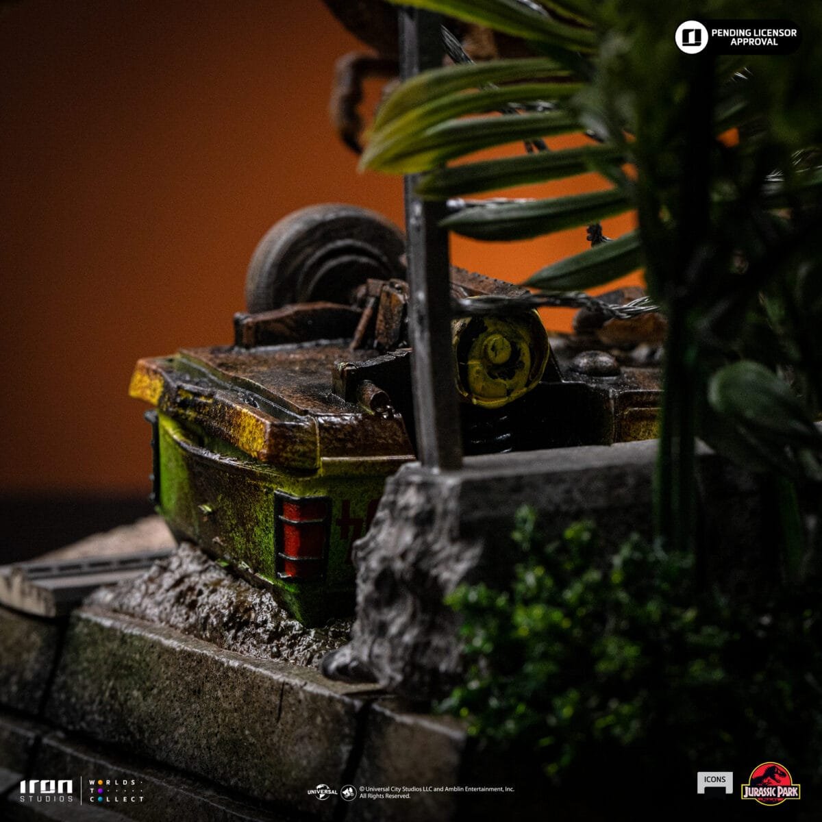 Iron Studios - Jurassic Park - T-Rex Breakout Set A - Imagen 9