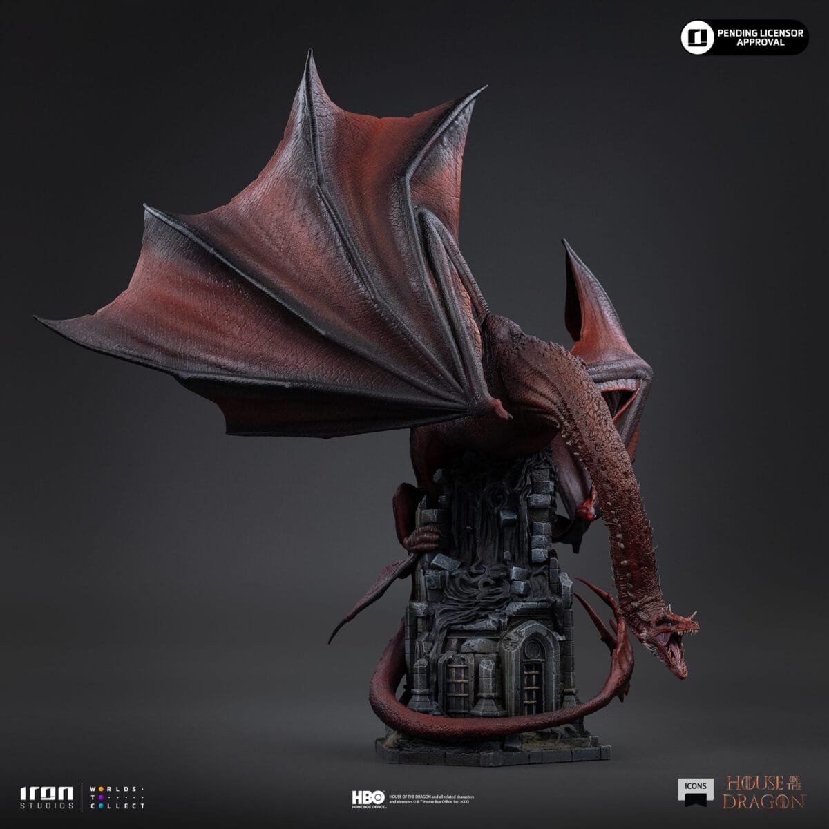 Iron Studios - House of the Dragon - Caraxes - Imagen 6