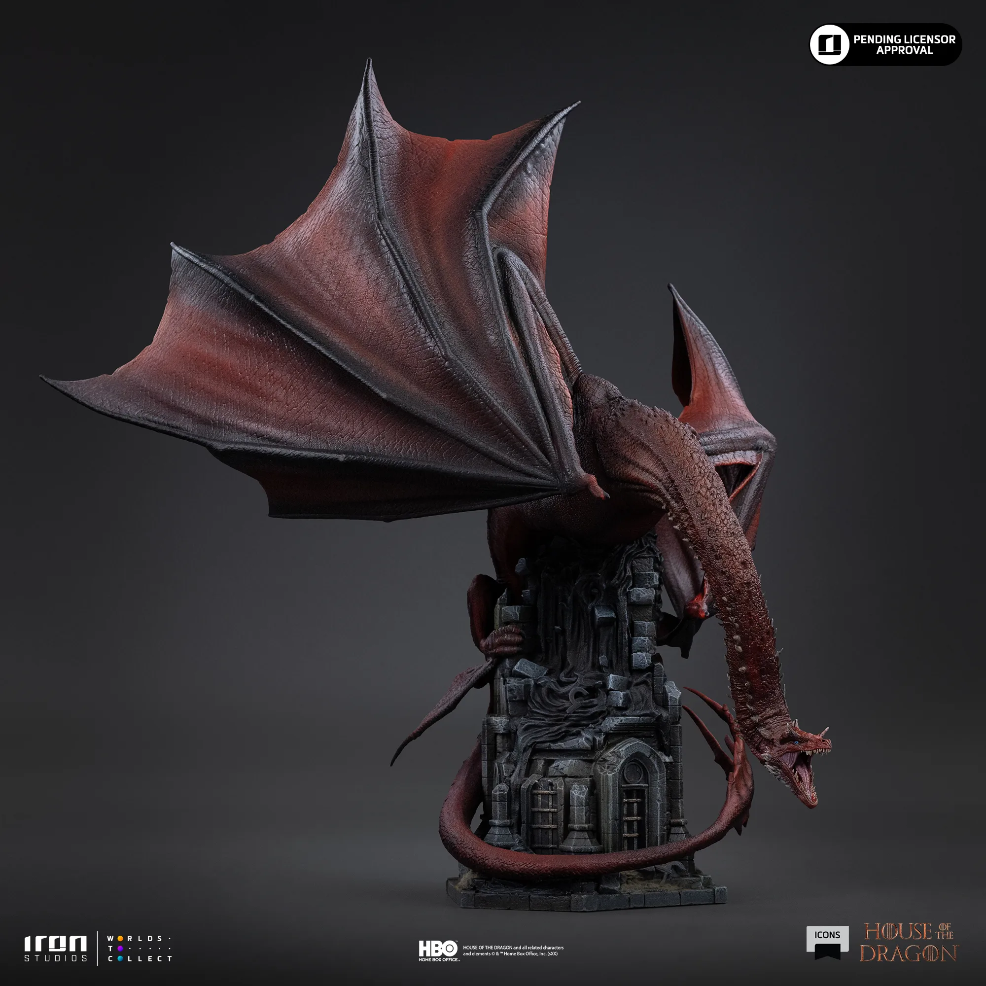 Iron Studios - House of the Dragon - Caraxes - Imagen 6