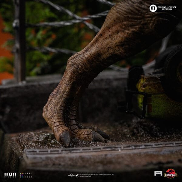 Iron Studios - Jurassic Park - T-Rex Breakout Set A - Imagen 7