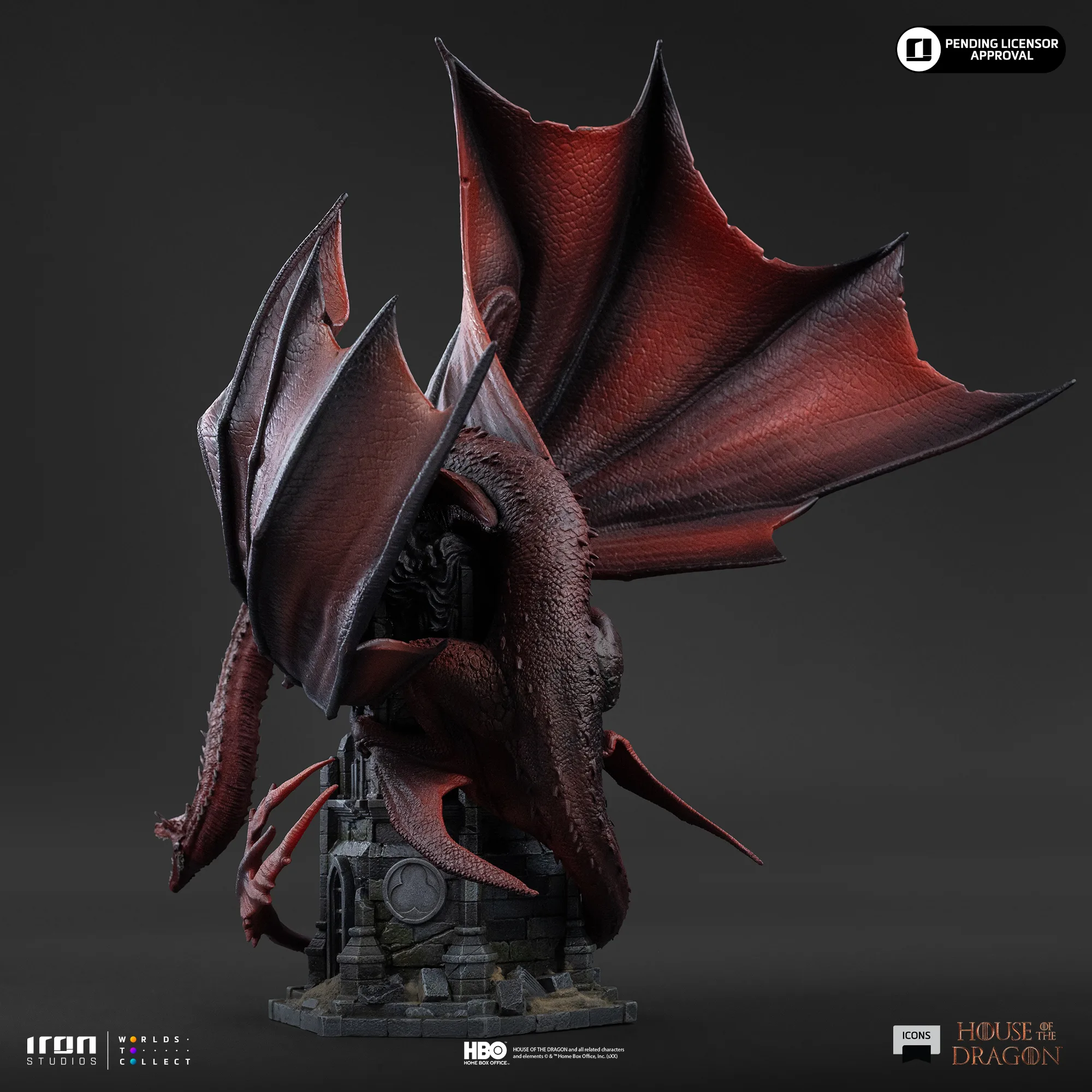 Iron Studios - House of the Dragon - Caraxes - Imagen 8