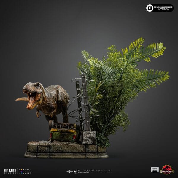 Iron Studios - Jurassic Park - T-Rex Breakout Set A - Imagen 6