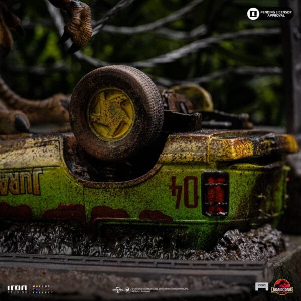 Iron Studios - Jurassic Park - T-Rex Breakout Set A - Imagen 5