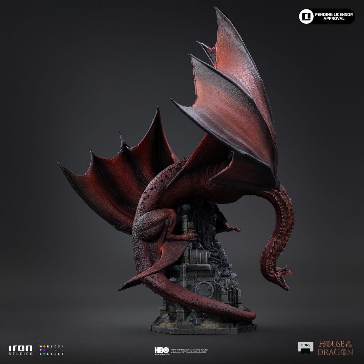 Iron Studios - House of the Dragon - Caraxes - Imagen 10