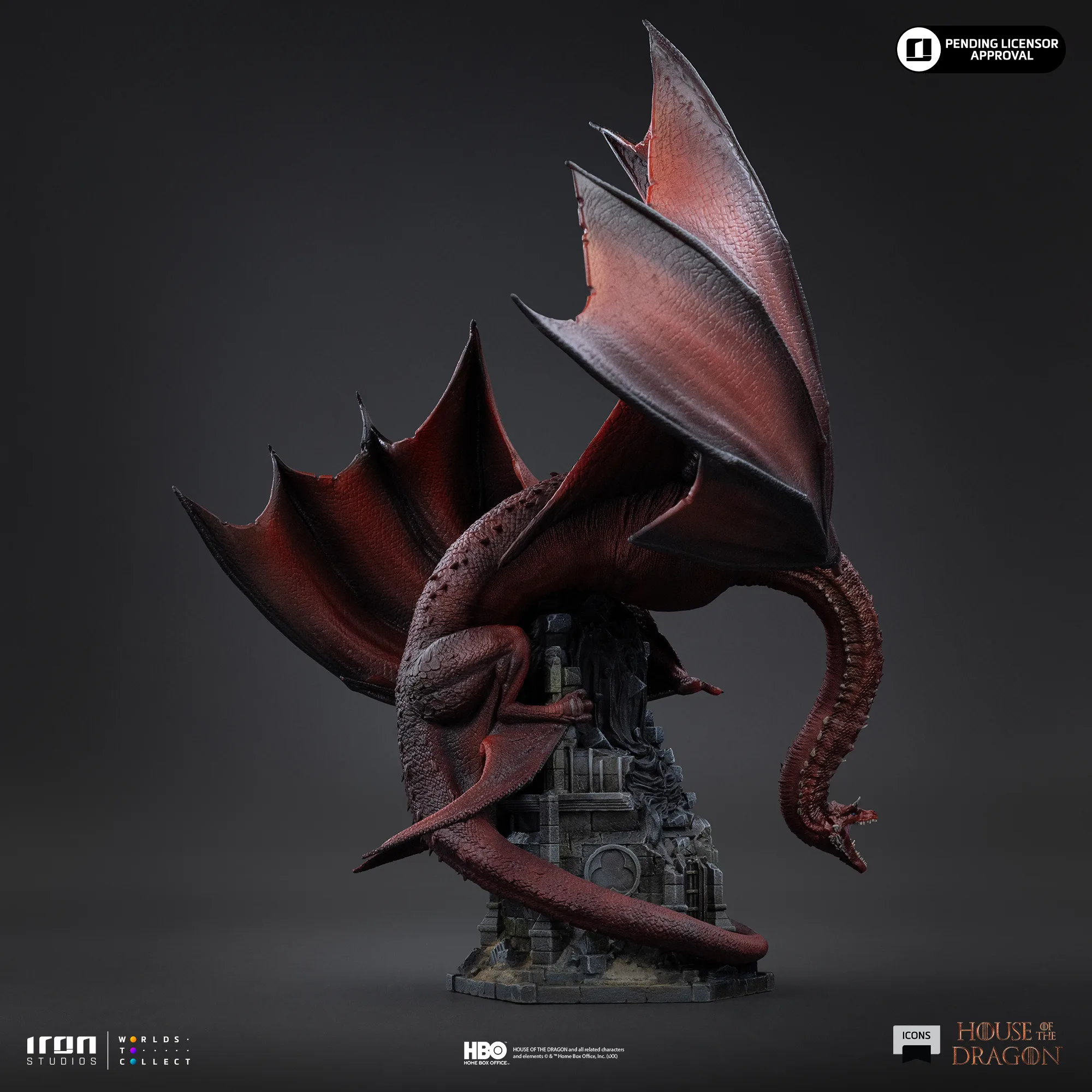 Iron Studios - House of the Dragon - Caraxes - Imagen 10