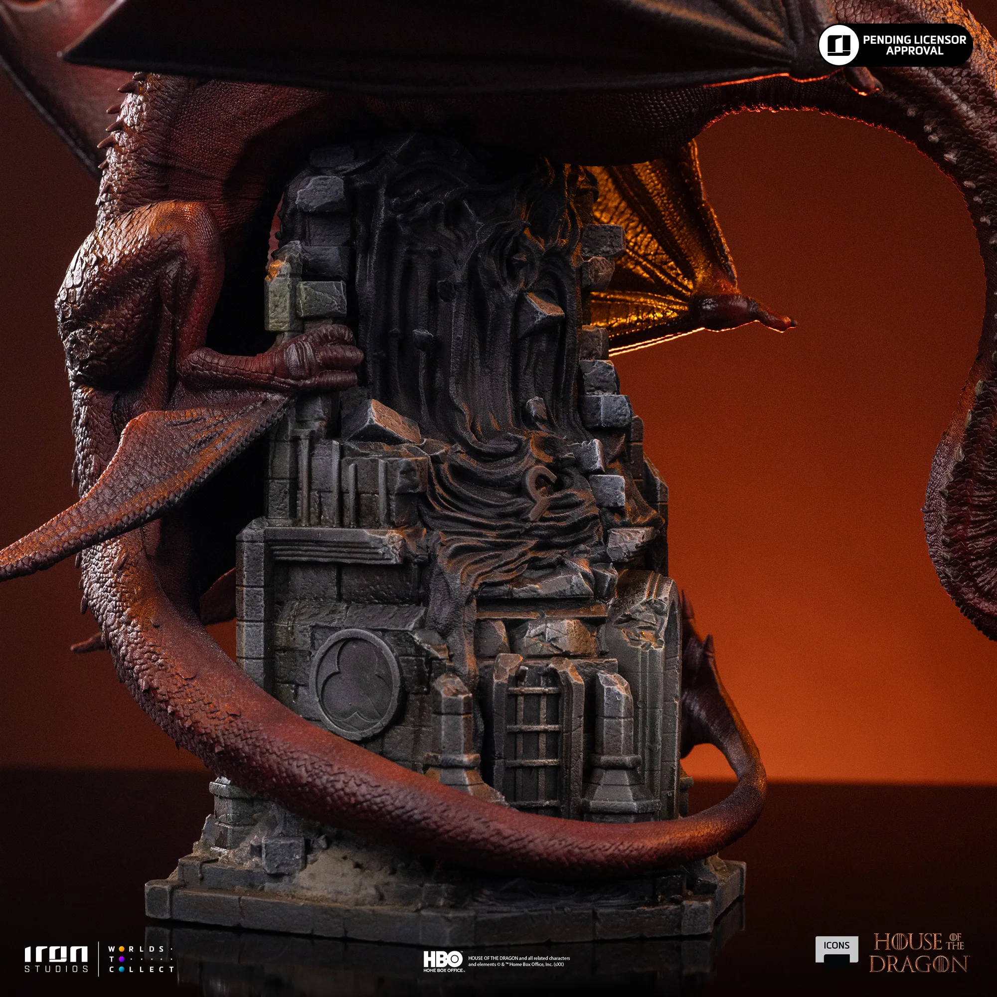 Iron Studios - House of the Dragon - Caraxes - Imagen 11