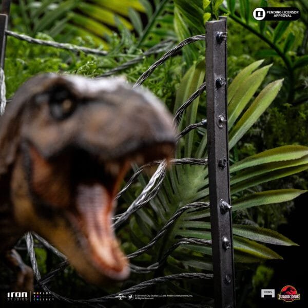 Iron Studios - Jurassic Park - T-Rex Breakout Set A - Imagen 3