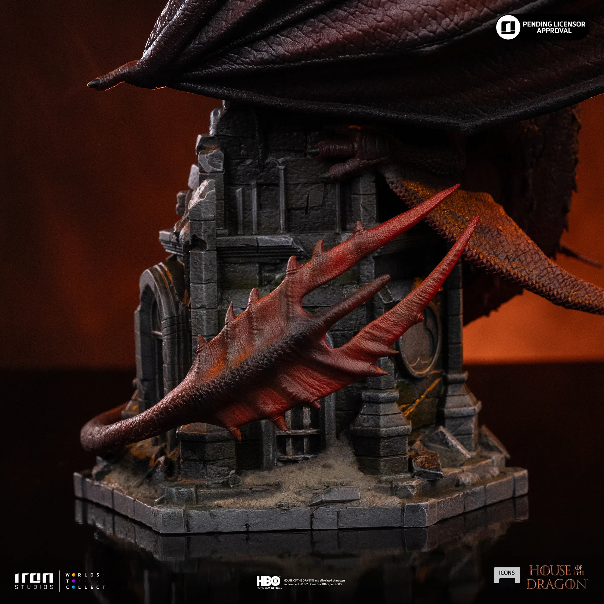 Iron Studios - House of the Dragon - Caraxes - Imagen 12
