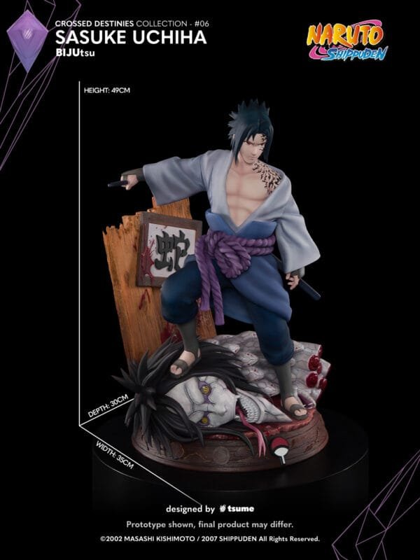 Tsume Art - Naruto Shippuden - Uchiha Sasuke BIJUtsu - Image 8
