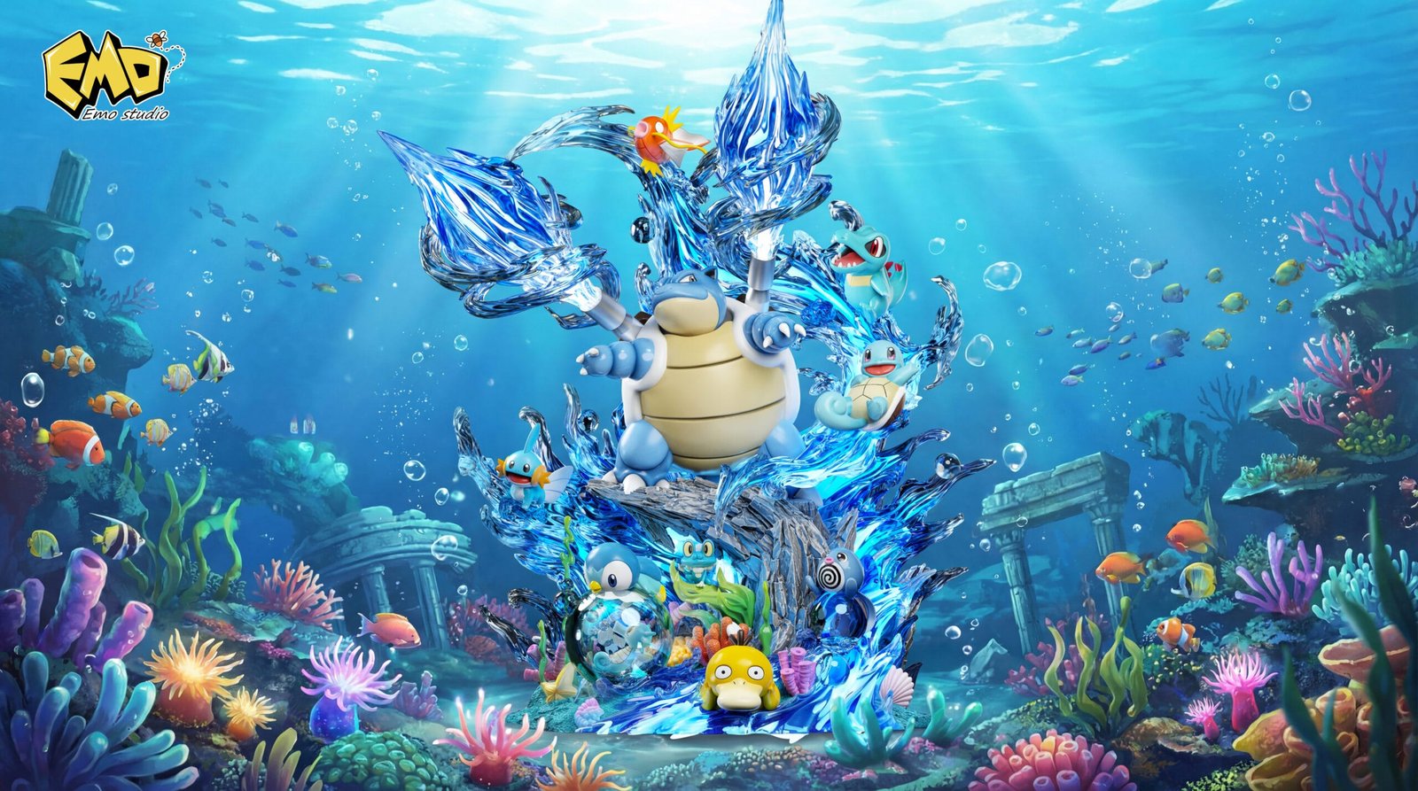 379deb4d8e27f8c1010ba716e4d7c42a Emo Studio - Pokémon - Blastoise - Imagen 1