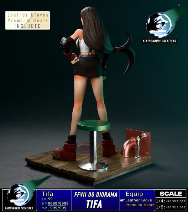 Kintsukuroi Creations - Final Fantasy VII - Tifa Lockhart - Imagen 4