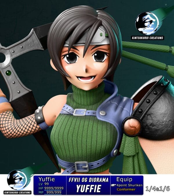 Kintsukuroi Creations - Final Fantasy VII - Full Team Diorama - Imagen 18