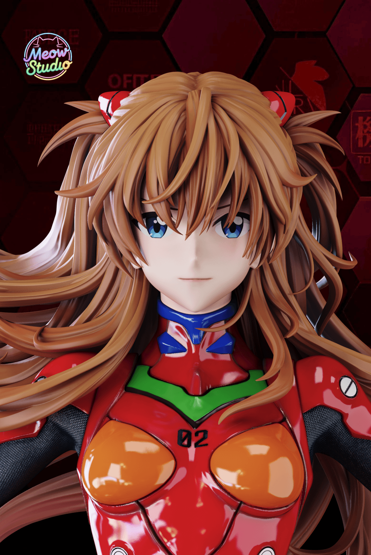Meow Studio - Evangelion - Asuka Langley - Imagen 3